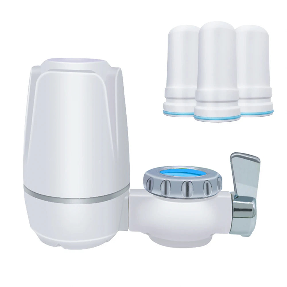 7 layers purification Ceramic Water purifier filter tap kitchen faucet Attach Filter cartridges Rust Bacteria Removal Percolator